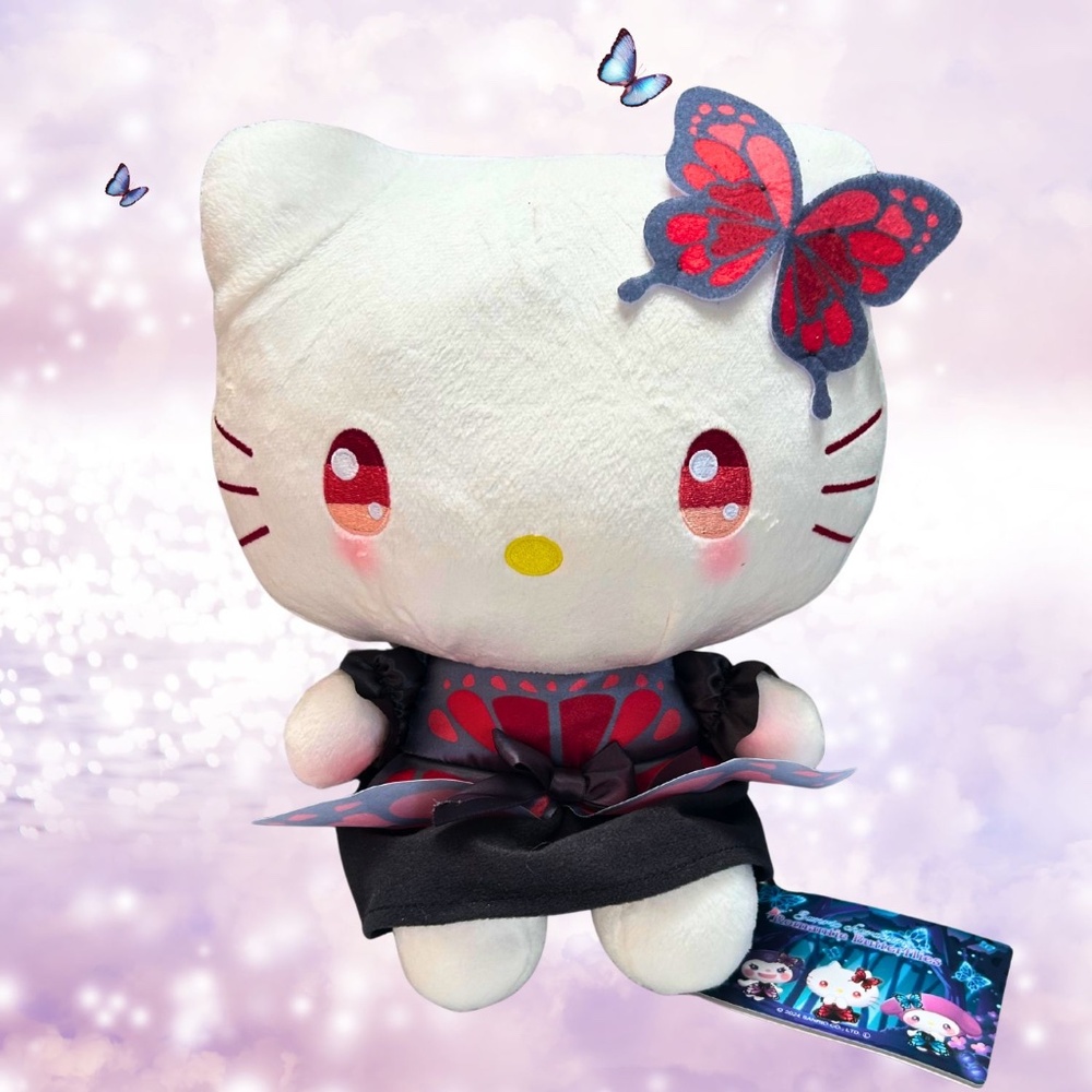 Sanrio Hello Kitty and Friends Romantic Butterflies Plush, Sega, 12,” with Tags